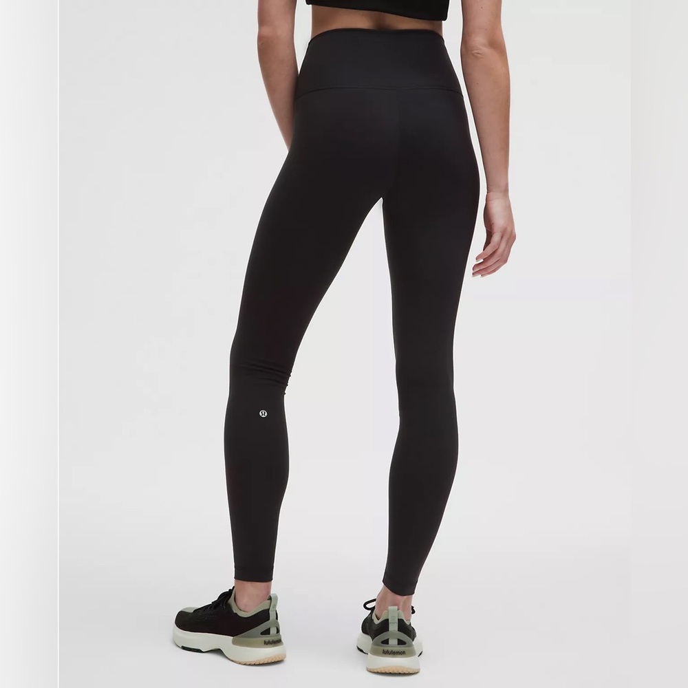 Lululemon Wunder Train High-Rise Tight 28" in Black Size 6 - Picture 4 of 8